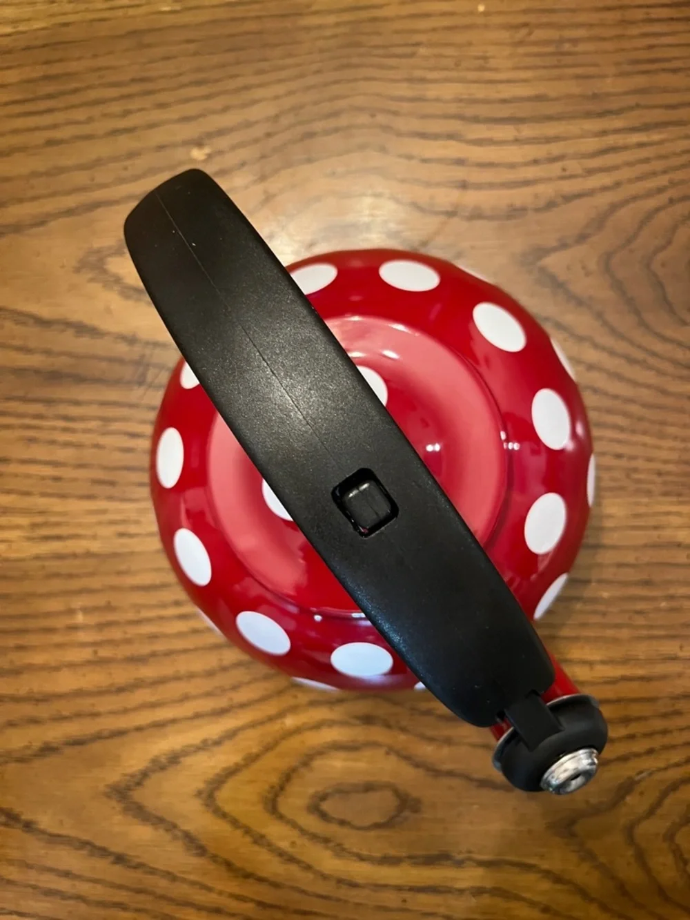 Temptations Red Polka Dot‎ Whistling Tea Kettle